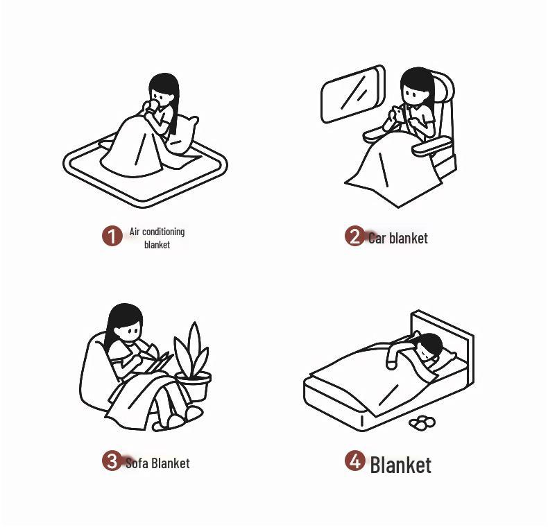 Pătură Imitație Blană de Iepure Tuscany - Pătură Luxoasă, Călduroasă pentru Somn pe Canapea și în Utilizare cu Aer Condiționat