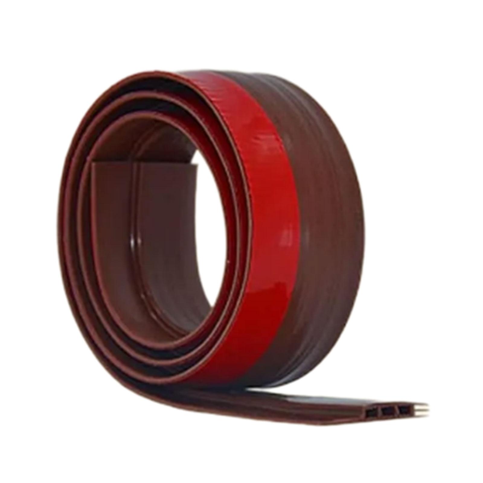 

Самоклеящиеся уплотнительные полосы для пустотелых дверей, звукоизолирующие нижние уплотнения дверей для снижения шума и изоляции коричневый