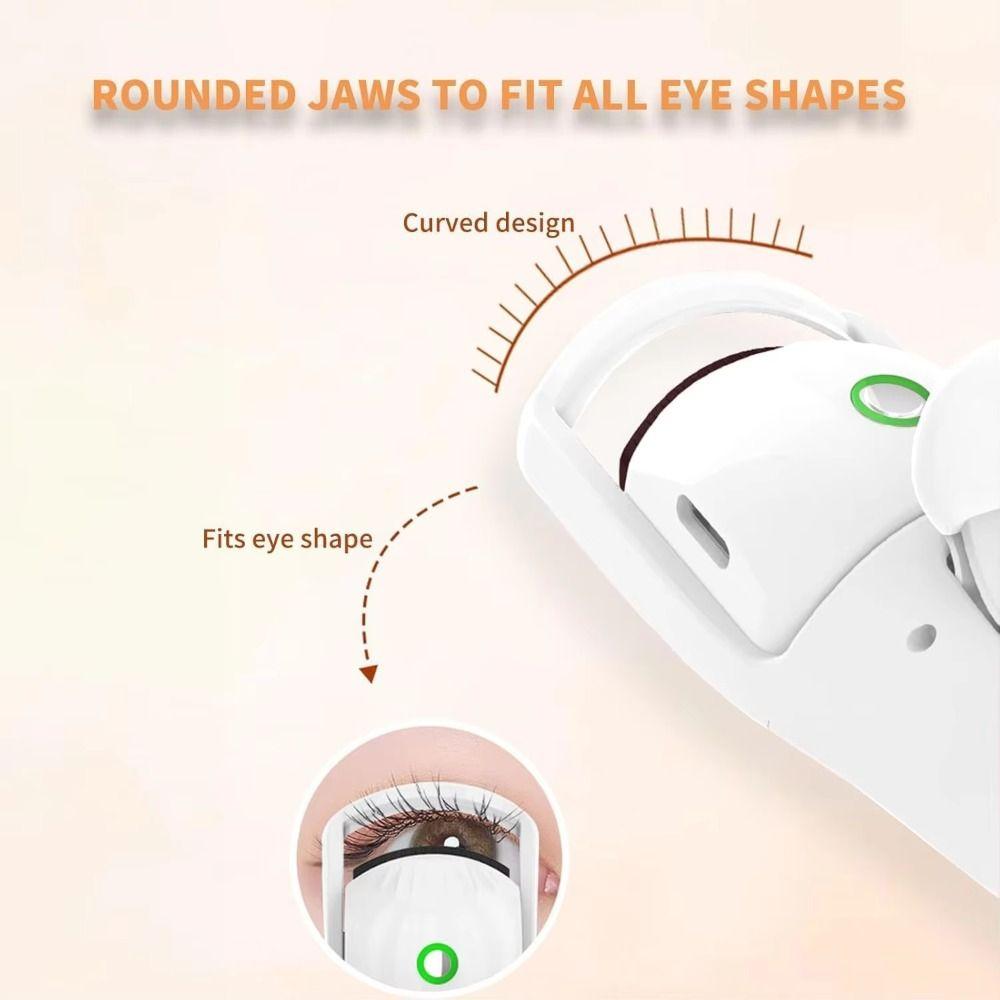 Type-C Fast Charging Electric Eyelash Curler Eyelash Heated Curling Device  Long-Lasting Beauty