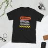 Warning Official Teenager - 13th Birthday Gift, Short-Sleeve Unisex T-Shirt