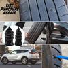 10/20/30/40pcs Car Motorcycle Vacuum Tyre Repair Kit Tubeless Wheel Puncture Screws Nail Patches Fitting Set for Tire Repairs