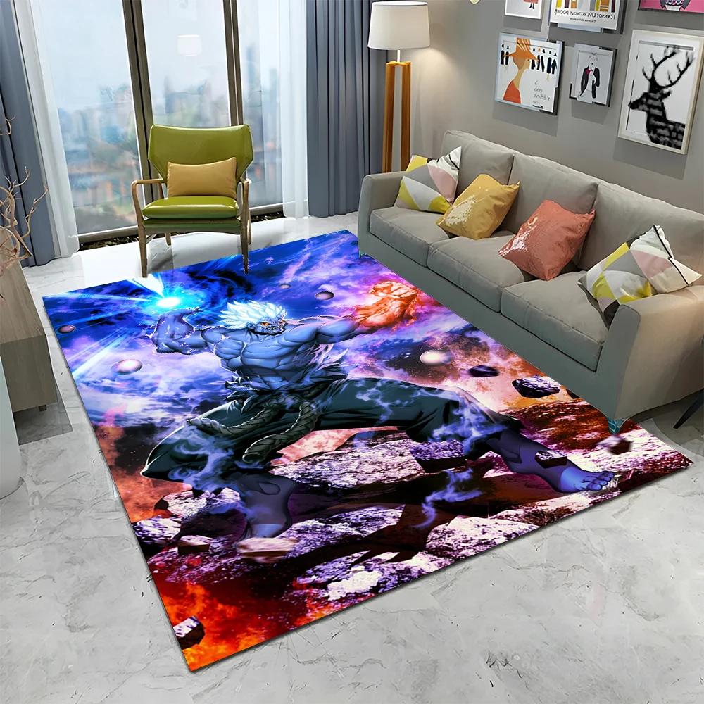 Street Fighter Retro Game SF Gamer Carpet Rug for Home Living Room Bedroom Sofa Doormat Decor,kids Area Rug Non-slip Floor Mat