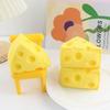 Sensory Toys Slow Rebound Stress Relief Toys Flexible Material Cheese Squeeze Toy Vent Toys   Party