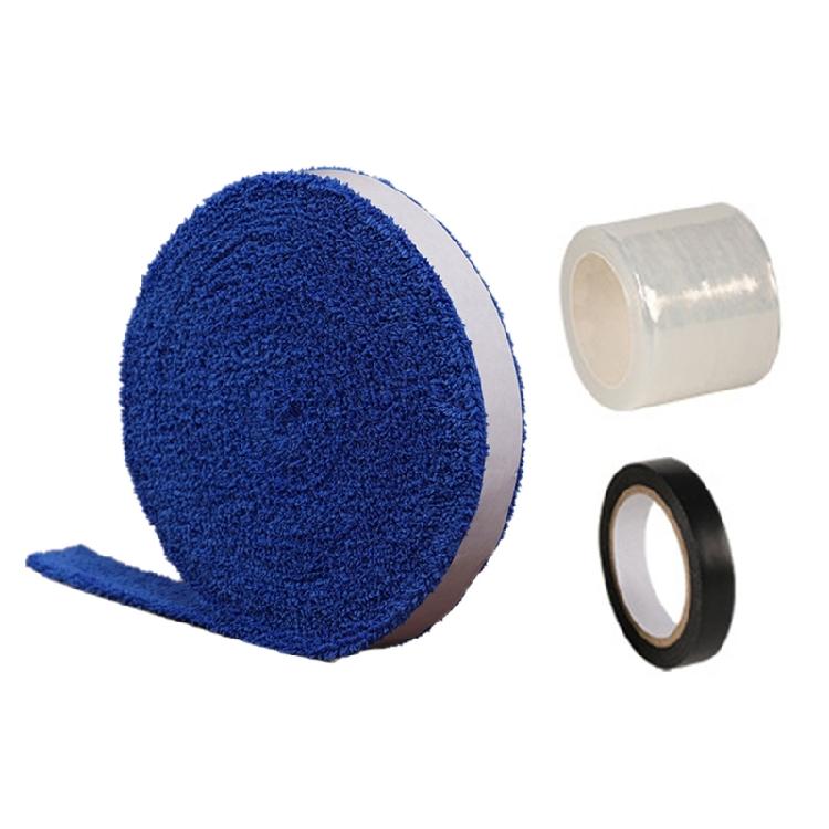 Полотенце для обмотки ручки бадминтонной ракетки, противоскользящая лента для обмотки ручки, впитывающая влагу лента для обмотки ручки ракетки для сквоша, лента для обмотки ручки теннисной ракетки