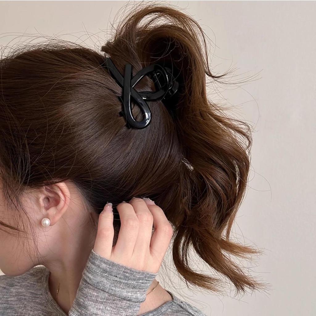 Natunofu Vlasy Malý vlasový doplněk pro elegantní a stylové vlasy Odolný Vlasy Bezpečně Stylové vlasy Dospělý Malá Černá Spona, Dospělí, Ozdoba,