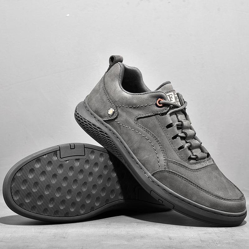 Fashion New Men's Sneakers Casual Leather Shoes Men Outdoor Walking Sport Shoes Designer Luxury Handmade Male Footwear Tennis Masculino
