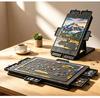 1000-Piece Felt Puzzle Mat with Folding Stand - Portable Educational Puzzle Board for Kids
