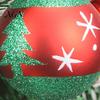 Durable Xmas Tree Ornaments 42PCS Christmas Ball Set, Seasonal Accents with Hanging Holiday Decorations Strings, Shatterproof Plastic for Home