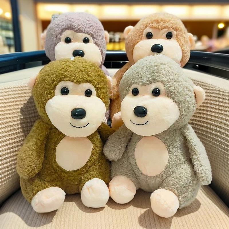 

Zodiac Monkey Plush Toy - Cute Gorilla Doll for Kids & Claw Machines 22cm