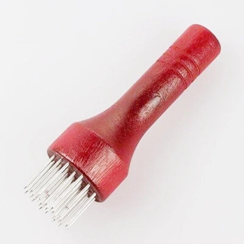 Edelstahl Steak Fast Lose Zartmacher Stichspitze Spitze Schweinebauch Haut Knuspriges Loch Hammer Handwerkzeug Küchenzubehör