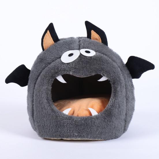 Hamster House Non-slip Bottom Cartoon Big Space Soft Comfortable Keep Warm Polyester Small Bat