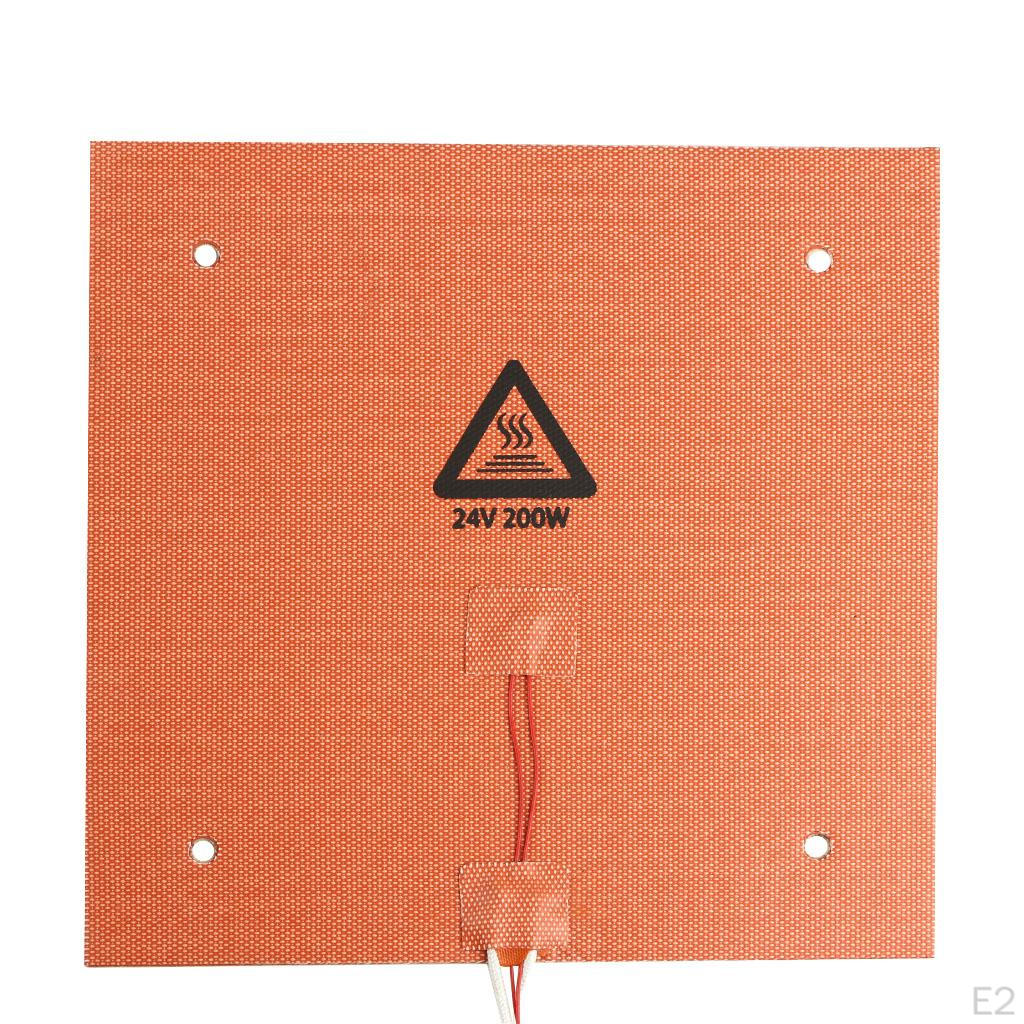 220V 200W Silicone Heat Bed 3D Printer Heating Pad