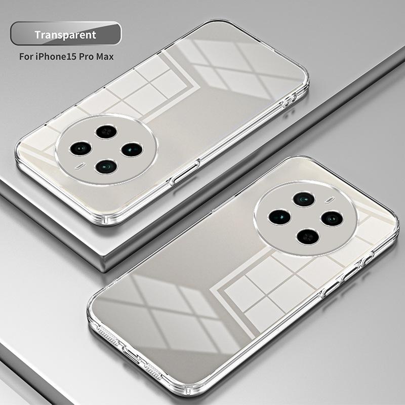 Applicable To OPPO Realme14Pro + Electroplated Glitter Mobile Phone Case True Me GT7 Transparent NEO8 Protective Case