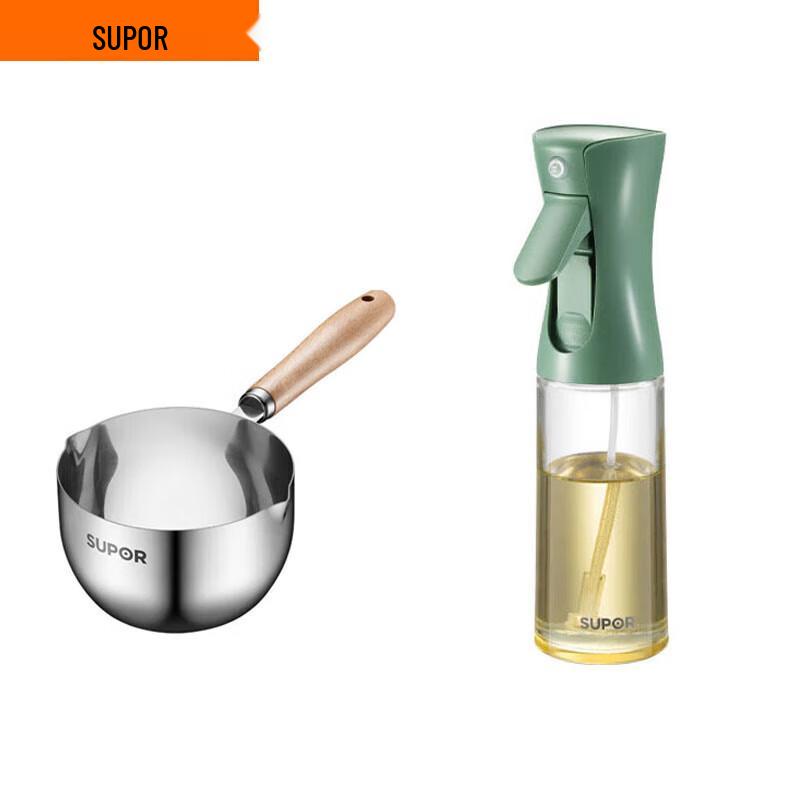 Supor Stainless Steel Oil Sprayer & Pot Set