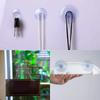 10Pcs 20/30/40mm PVC Mushroom Head Sucker Transparent Fish Tank Glass Sucker Perforated Clear Suction Cup For Home Decor Mirrors