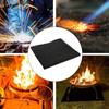 High Temp Carbon Felt Fiber Welding Blanket Plumbing Heat Sink Slag Fire Auto