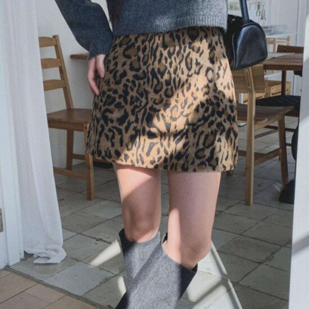 New ArrivAls Open Run A Line Wool Skirt zebrA Winter pArty Skirt