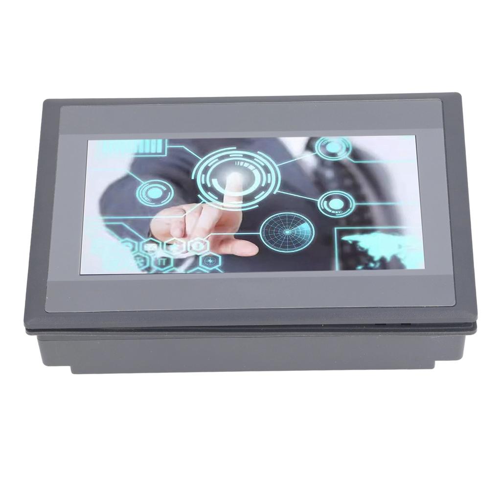 PLC Touch Screen 7 Inch TFT LCD 12 Inputs 8 Outputs Industrial HMI Display Panel for FX3U 20 40
