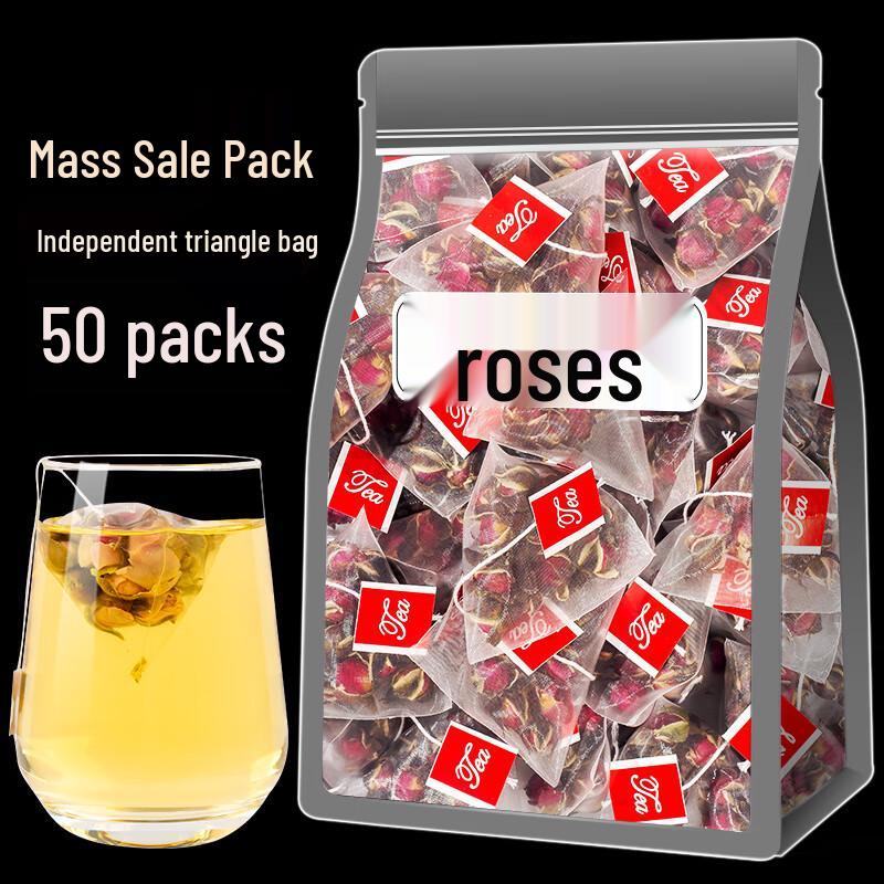 Yacha Po Golden-Edged Rose Flower Tea Bags