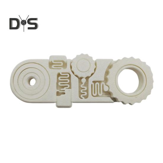 

3D-печатная игрушка-фиджет 5-в-1 с вращающейся шестеренкой и гироскопическим спиннером, портативная игрушка для снятия стресса для всех возрастов, студентов, офисных работников белый