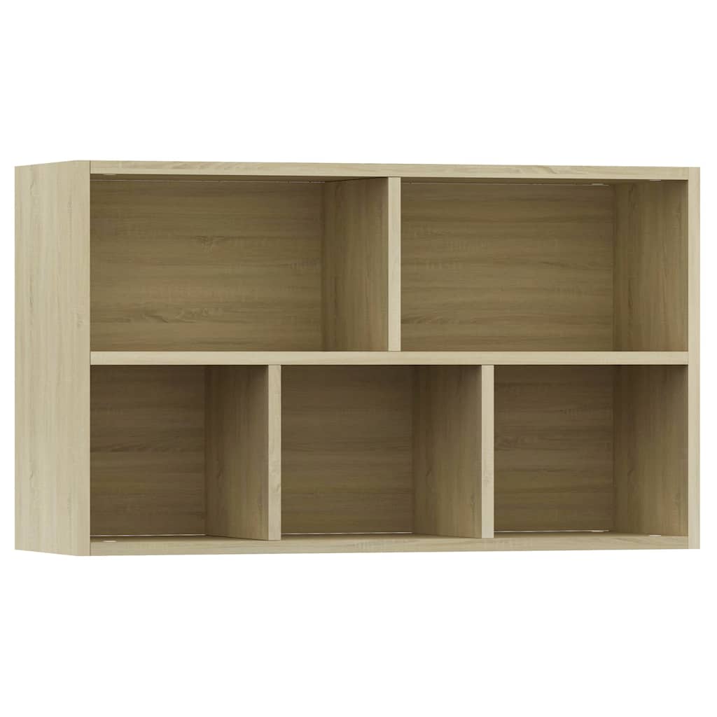 Bookshelf Sideboard Sonoma Oak 50 x 25 x 80 cm Particleboard