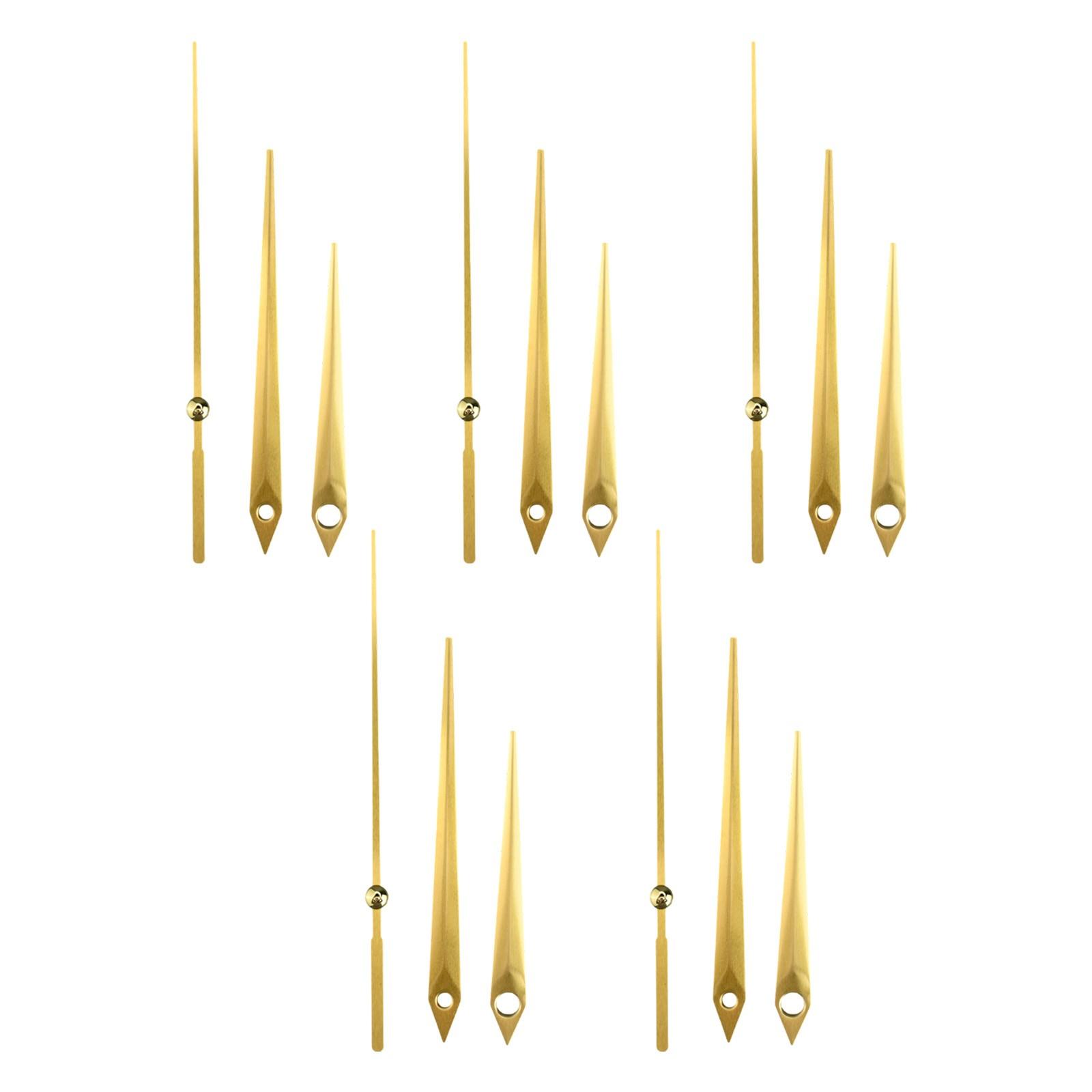 

Обновите свои часы со стилем Набор из 5 алюминиевых стрелок для замены золотой