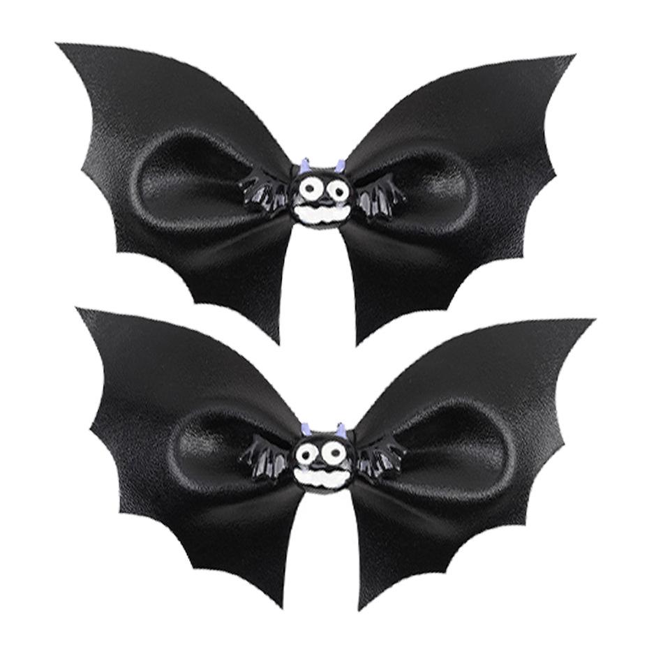 Maleficent Hexe Halloween Cosplay Kleid für Mädchen - Dunkler Stil Schwarzes Prinzessinnen Outfit