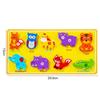 3D Puzzle Children's Early Education Toy Animal Transportation Velcro Sea Fruit Shape Funny DIY Paste Puzzle Toys Gifts for Kids