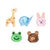 New Cute Cartoon Animal Resin Accessories for DIY: Phone Case Patches & Hair Decorations