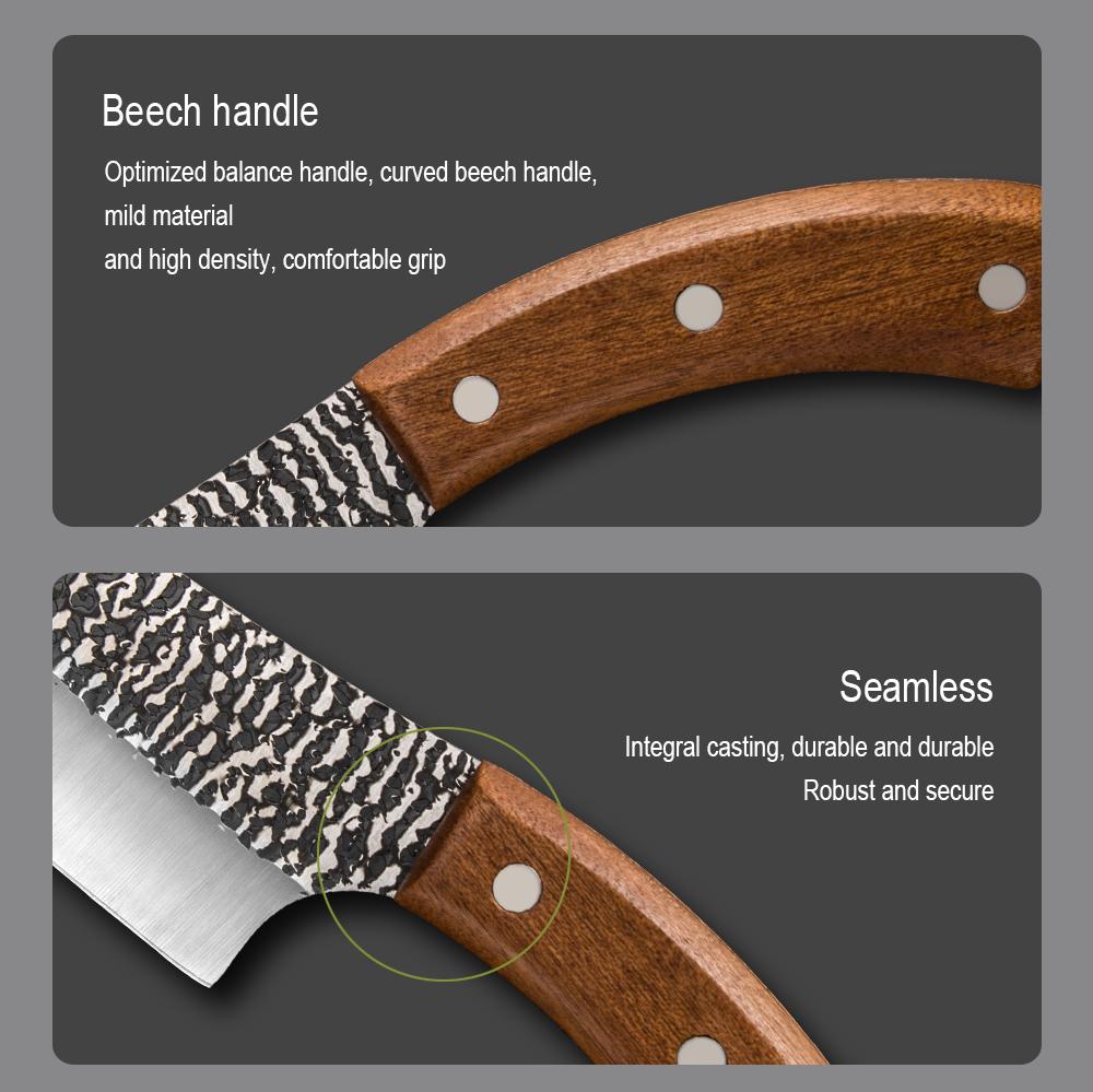 3 Types Stainless Steel Kitchen Deboning Knife Slicing Knife Butcher Knife Kitchen Tool