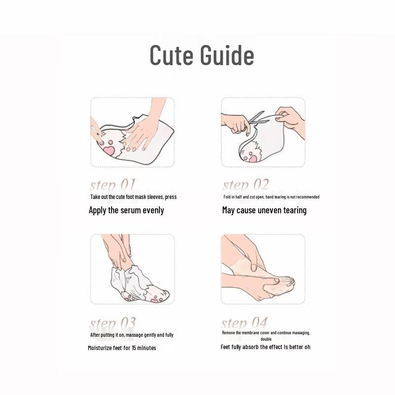 Little Dream Garden Niacinamide Foot Mask