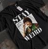 Weird Al Yankovic Shirt, Stay Weird Graphic Tee, Funny Hawaiian Shirt Daniel Radcliffe Movie Tee, Retro Comedy Merch, Gildan 5000 Unisex