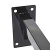 Chin-up bar, wall-mounted chin-up bar, black powder coated, for home and gym use, suitable for beginners and advanced users
