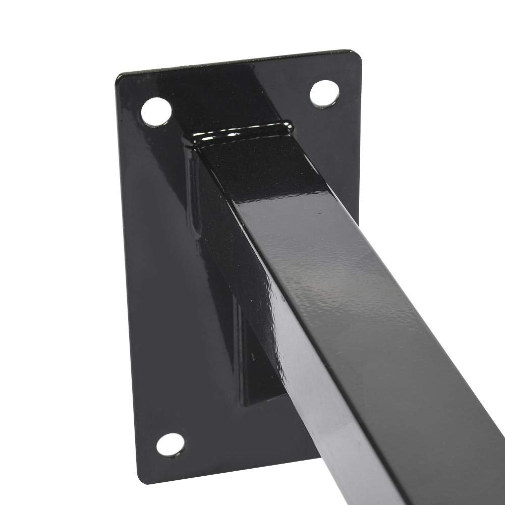 Chin-up bar, wall-mounted chin-up bar, black powder coated, for home and gym use, suitable for beginners and advanced users