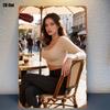 Pc Sign Fashionable Woman Street Photography Iconic Figure Suitable for Living Room Game Room Wall Decor  Inspired Design