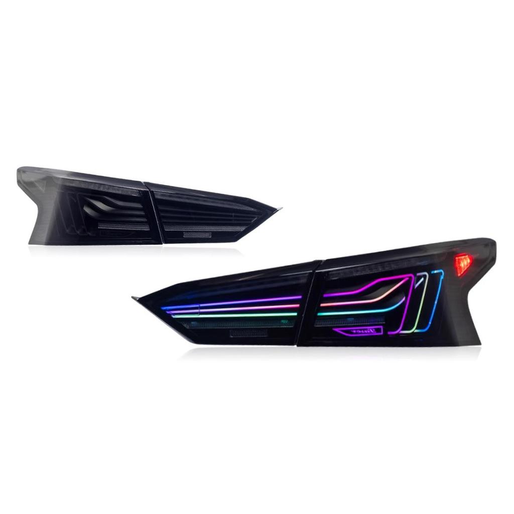 CSL RGB Daytime Running Lights & Sequential Turn Signals for 2019-2025 Nissan Altima Tail Lights
