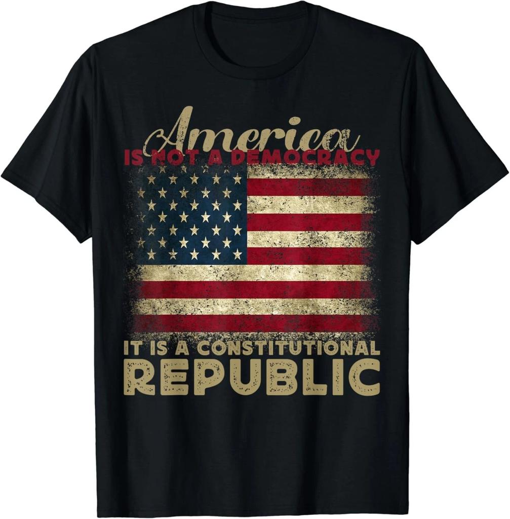 America Is Not A Democracy It_s A Constitutional Republic Gifts Unisex T-Shirt