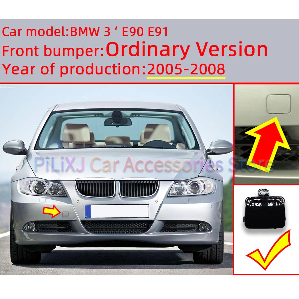 Cache-Crochet de Remorquage Avant Coque Pour BMW 3 320 325 330 E90 E90LCI E91 M-Sport 2005 2006 2007 2008 2009 2010 2011 Peint