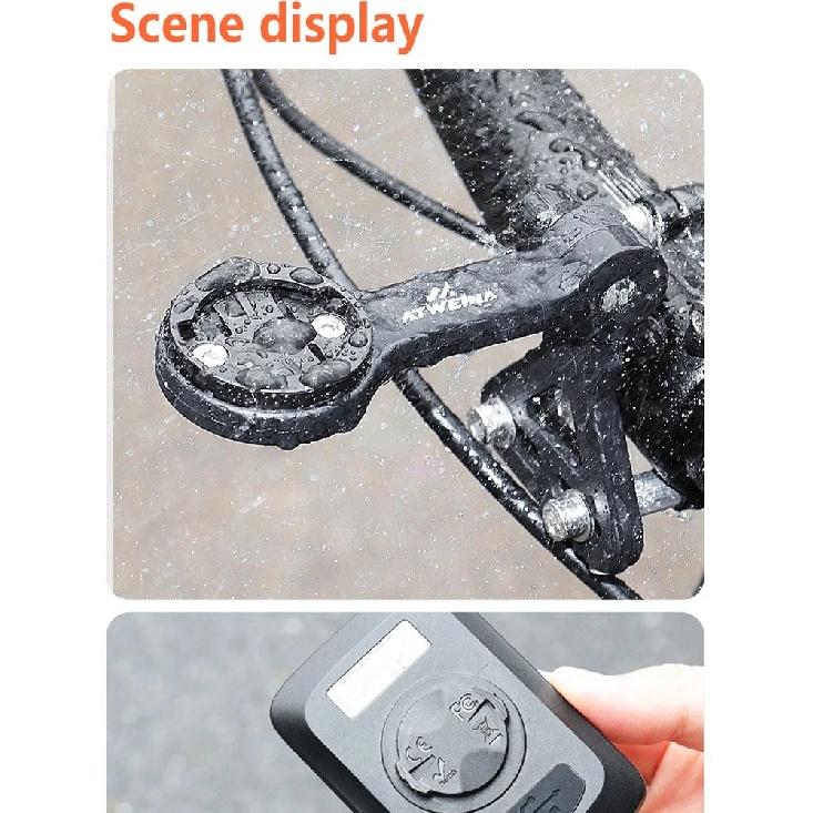 ATWEINA MTB Bicycle Watch Stand Adjustable Mountain Bike Aluminum Alloy Front Lamp Holder Riding Accessories