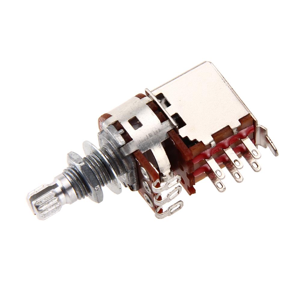 

Volume Push Pull Pot Potentiometer A500K/B500K/A250K/B250K Short Shaft Guitar Potentiometer Push Push Potentiometer Guitar Parts