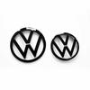 For VOLKSWAGEN VW 2Pcs Front Grill&Rear Emblem Lid Covers Logo Stickers for Volkswagen VW POLO Golf 4-8 MK4-MK8 Sportvan Upgrade