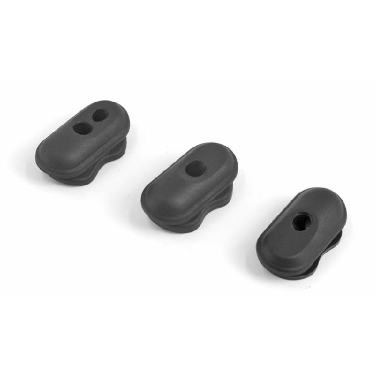 

3pcs Cable Tie Buckles Organizers Scooters Cable Port Cover Dustproofed Water Resistant Plug Cable Holder 1