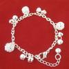 Korean Style Silver-Plated Bell Anklet Bracelet