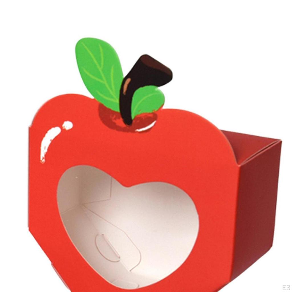 10 Pack Foldable Candy Boxes for DIY Projects, Cardboard Gift Packaging Events