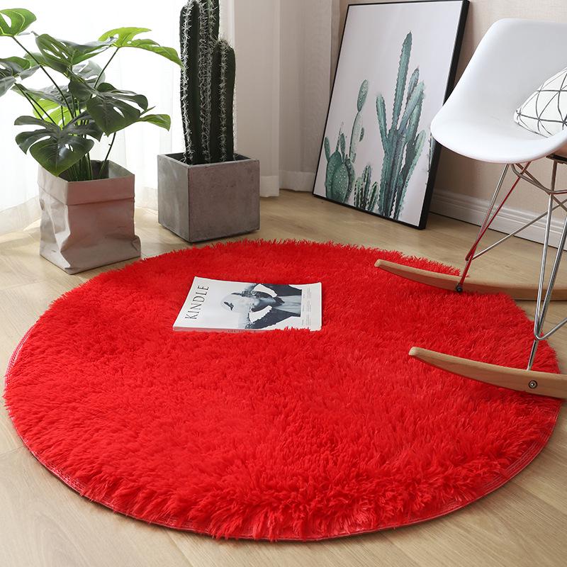 Tie-Dye Rundteppich für Wohnzimmer, Schlafzimmer oder Büroräume