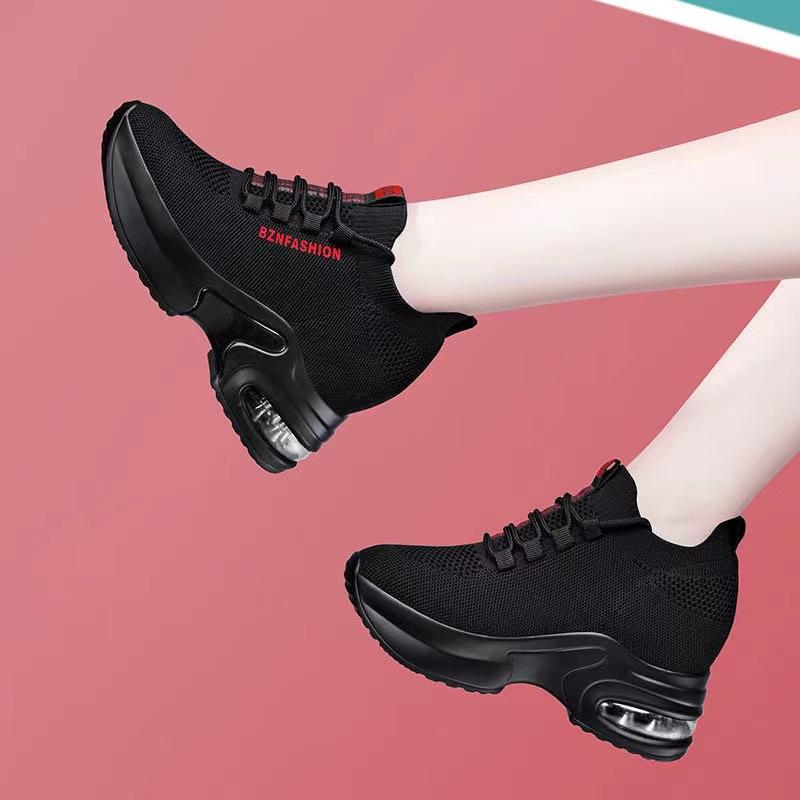 Summer heightening women's shoes fashion versatile casual shoes dance soft-soled breathable women's shoes