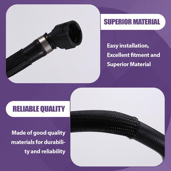 F2GZ-8B081F G3G3-18C266AB Heater Water Hose Compatible with Lincoln MKX none
