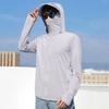 Men's Summer UV Protection Ice Silk Jacket - Ultra-Thin, Breathable, Ideal for Outdoor Fishing.