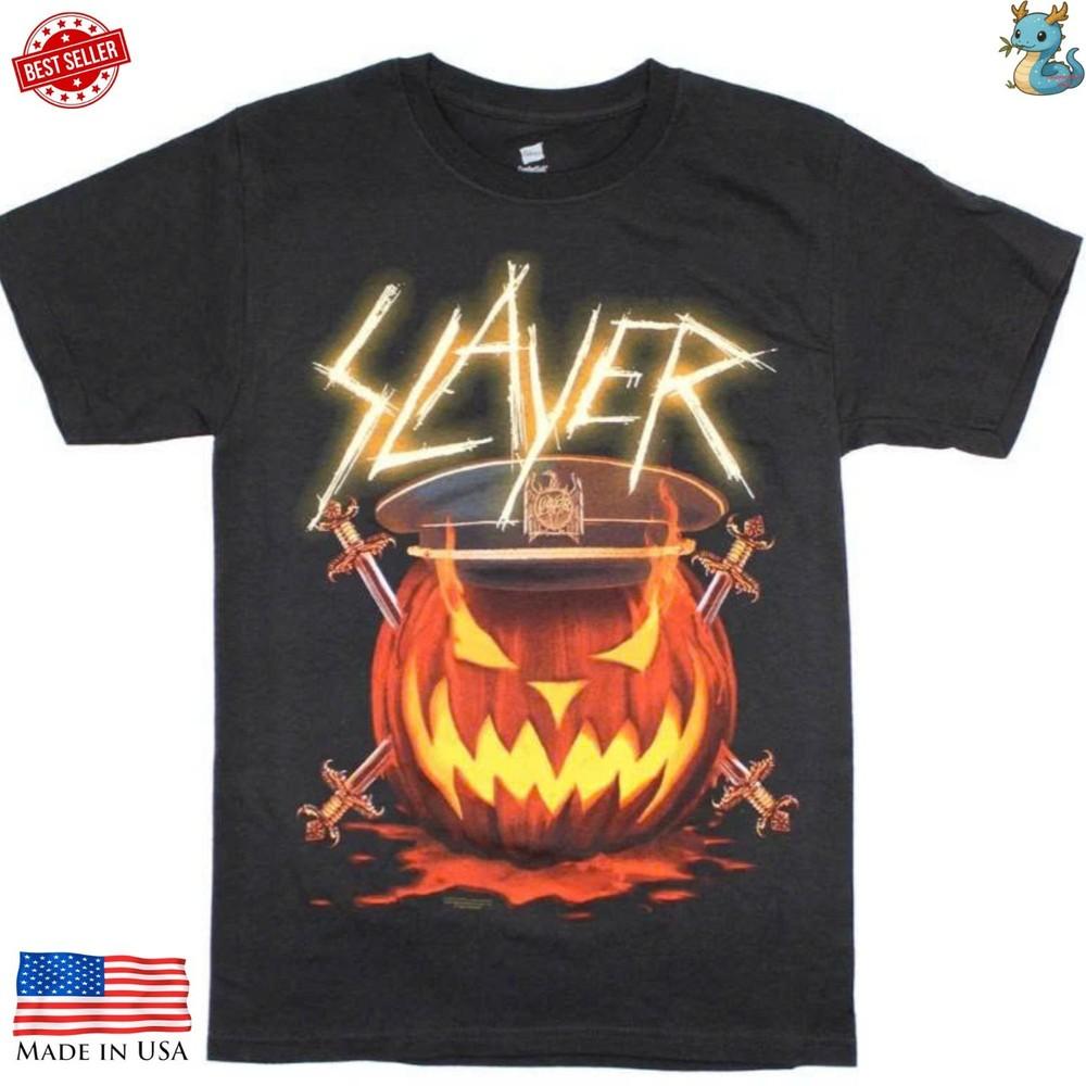 Vintage Slayer South of Heaven Inspired T Shirt Metal Concert Graphic Tee Unisex T-Shirt S