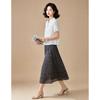 EST+II Stand Collar Shirt & Floral Skirt Set
